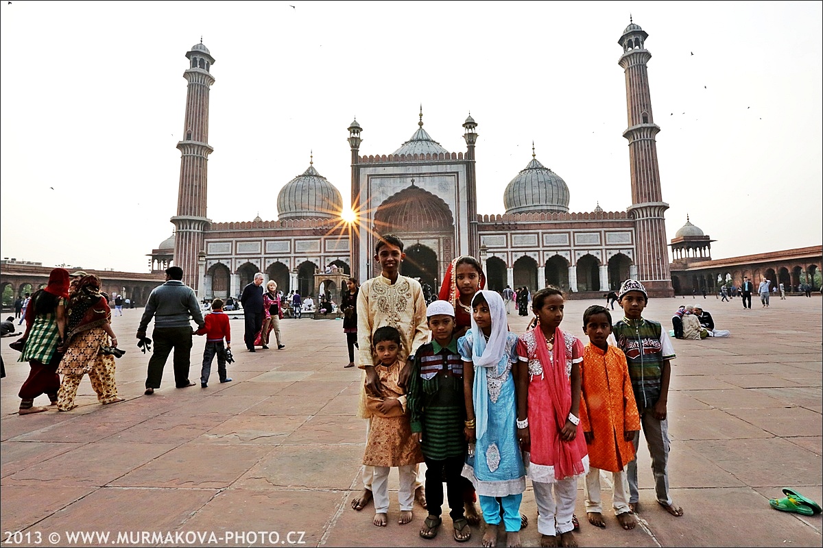 DELHI - Džami Madžíd