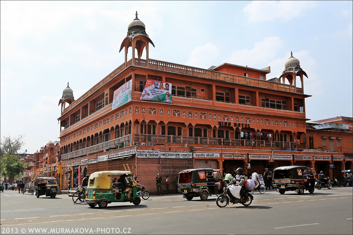 Jaipur - RŮŽOVÉ MĚSTO