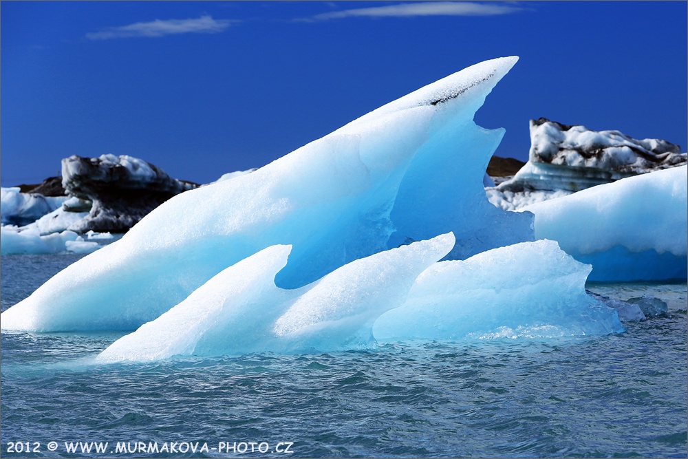 Ledovcové jezero Jokulsarlón