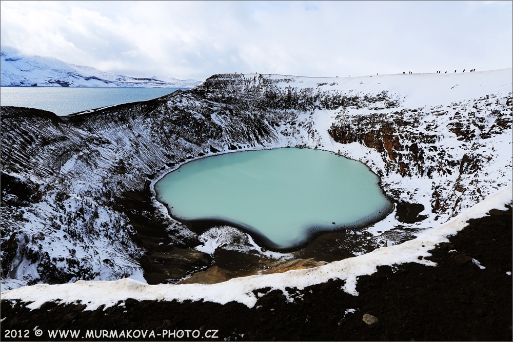 Termální jezero Víti