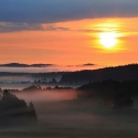 Šumava z vrcholů 2011